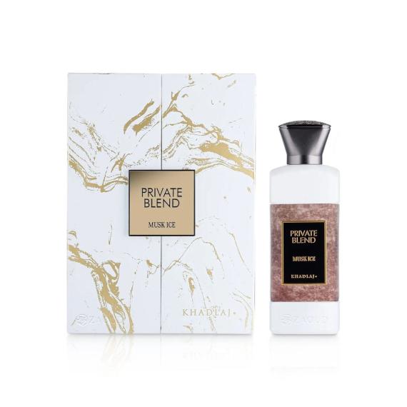 KHADLAJ PRIVATE BLEND MUSK ICE 100ML خدلج مزيج خاص من المسك والثلج
